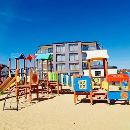 Klimatyzowany Apartament Blue , Sarbinowo Parking Basen Exterior foto
